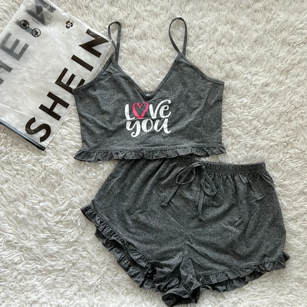 SHEIN Pajama Set - Picture 1 of 9